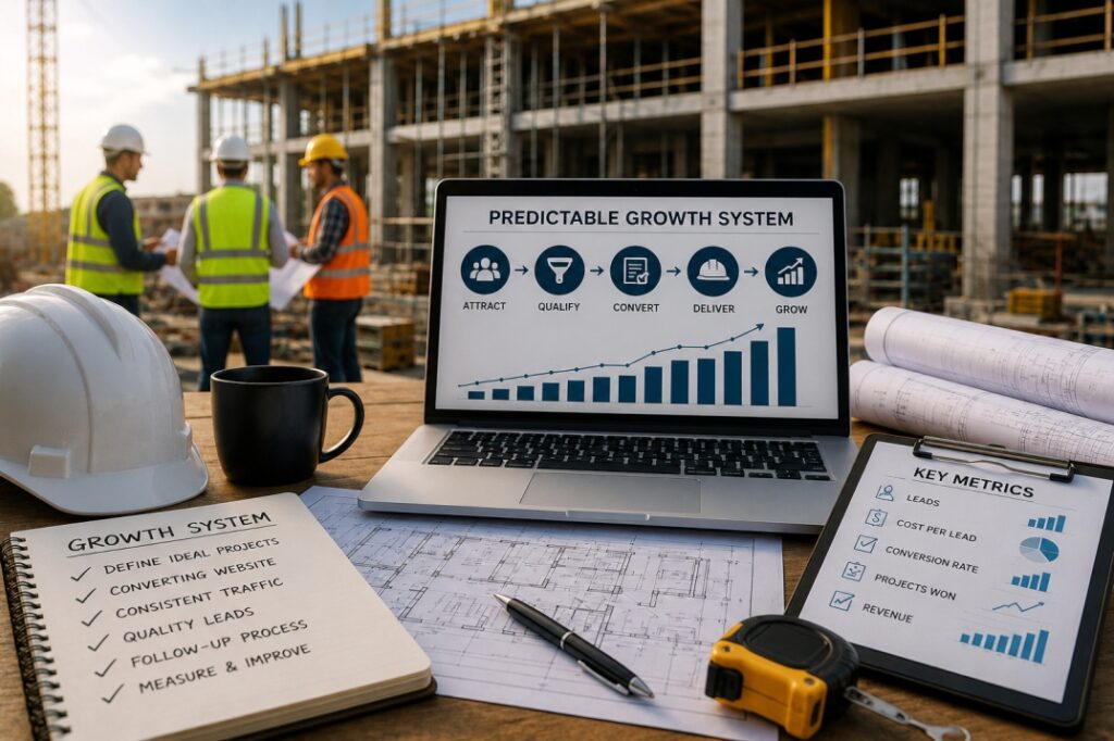 Predictable Growth System for Construction Companies